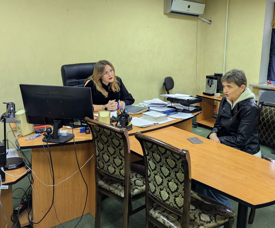 Анастасия Мельничайко: Провела очередной приём граждан на базе Нотариальной палаты ДНР Анастасия Мельничайко: Провела очередной приём граждан на базе Нотариальной палаты ДНР