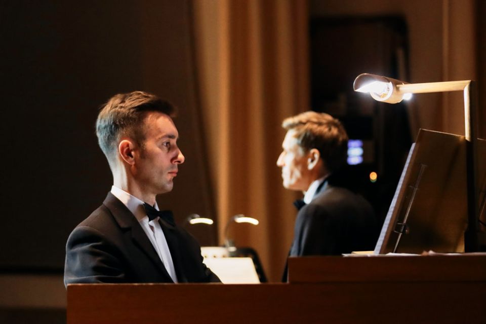 Дуэт органа и голоса покорил слушателей фестиваля «Донецкая осень» Дуэт органа и голоса покорил слушателей фестиваля «Донецкая осень»