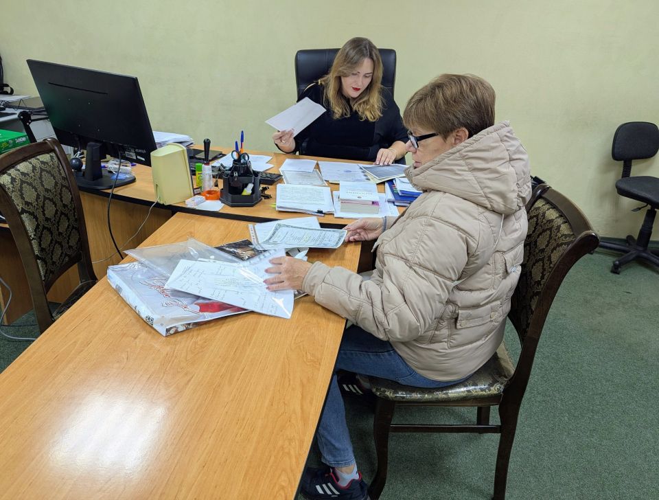 Анастасия Мельничайко: Провела очередной приём граждан на базе Нотариальной палаты ДНР Анастасия Мельничайко: Провела очередной приём граждан на базе Нотариальной палаты ДНР