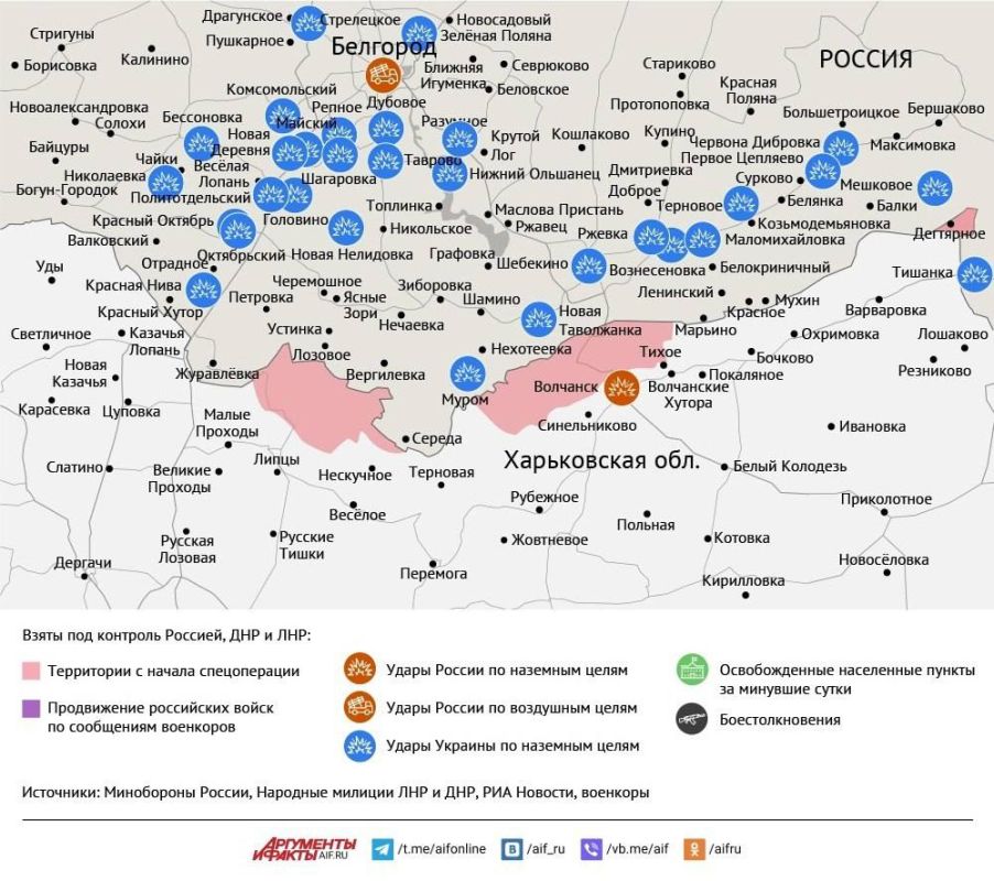 Карта боевых действий в зоне СВО на 7 октября 2025 года Карта боевых действий в зоне СВО на 7 октября 2025 года