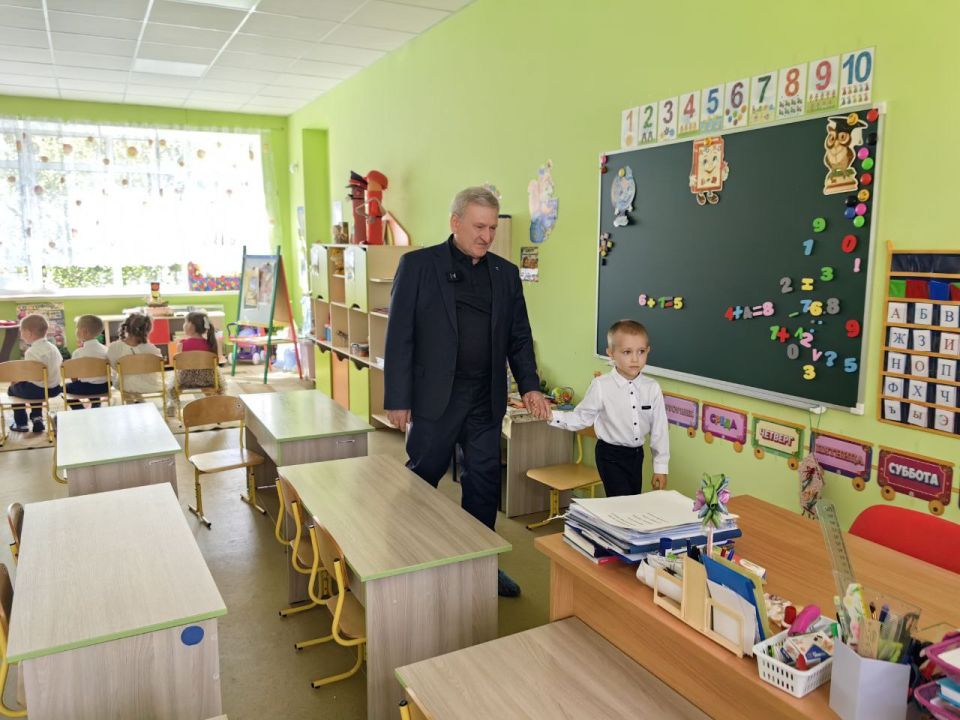 Николай Михайлов: Еще фото с открытия детского сада Николай Михайлов: Еще фото с открытия детского сада