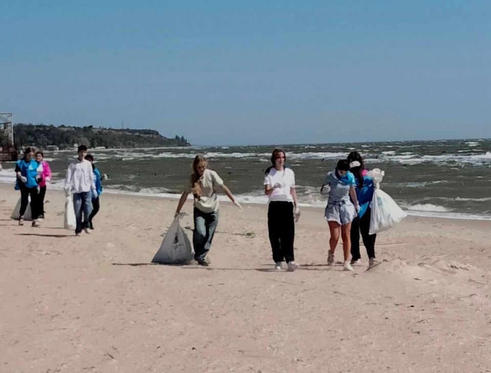 Акция «Наше море»: вместе за чистую природу Акция «Наше море»: вместе за чистую природу