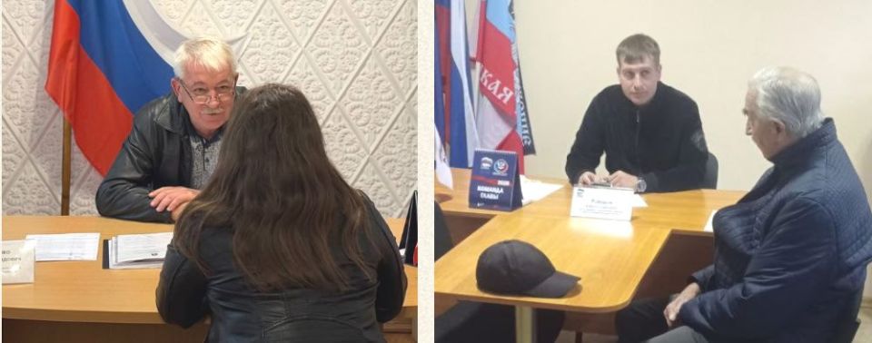 ПРИЁМЫ ГРАЖДАН. На текущей неделе Юрий Атаманов и депутаты Донецкого городского совета: Ася Горшкова, Роман Евстифеев, Татьяна Жукова, Александр Иванченко, Эдуард Момот, Сергей Остапенко, Константин Перков, Георгий... ПРИЁМЫ ГРАЖДАН. На текущей неделе Юрий Атаманов и депутаты Донецкого городского совета: Ася Горшкова, Роман Евстифеев, Татьяна Жукова, Александр Иванченко, Эдуард Момот, Сергей Остапенко, Константин Перков, Георгий...