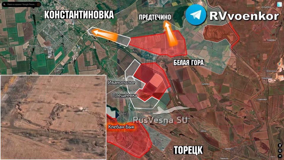 Новости СВО: ВС РФ ворвались в Константиновку и «100500 россиян в котле под Добропольем» Новости СВО: ВС РФ ворвались в Константиновку и «100500 россиян в котле под Добропольем»