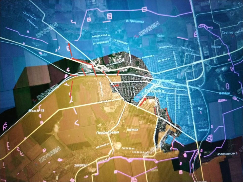 Юрий Котенок: Покровское (Красноармейское) направление Юрий Котенок: Покровское (Красноармейское) направление