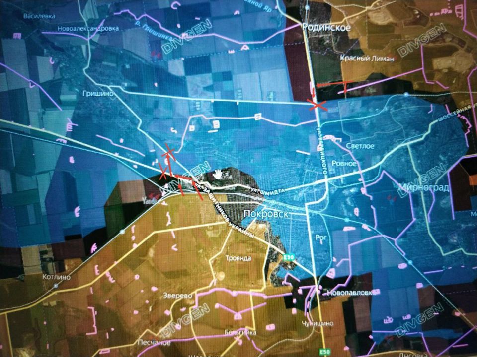Продолжается наступление на Покровском направлении Продолжается наступление на Покровском направлении