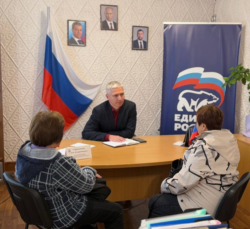 Сегодня, 13 октября, провёл приём граждан города Моспино Сегодня, 13 октября, провёл приём граждан города Моспино