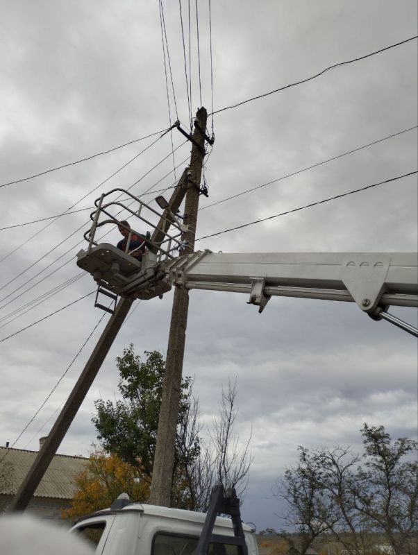 Наталья Великодная: В сёлах Гранитное и Староигнатьевка ведутся работы по установке наружного освещения