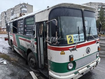 Беспилотник ударил по маршрутке в Никитовском районе Горловки