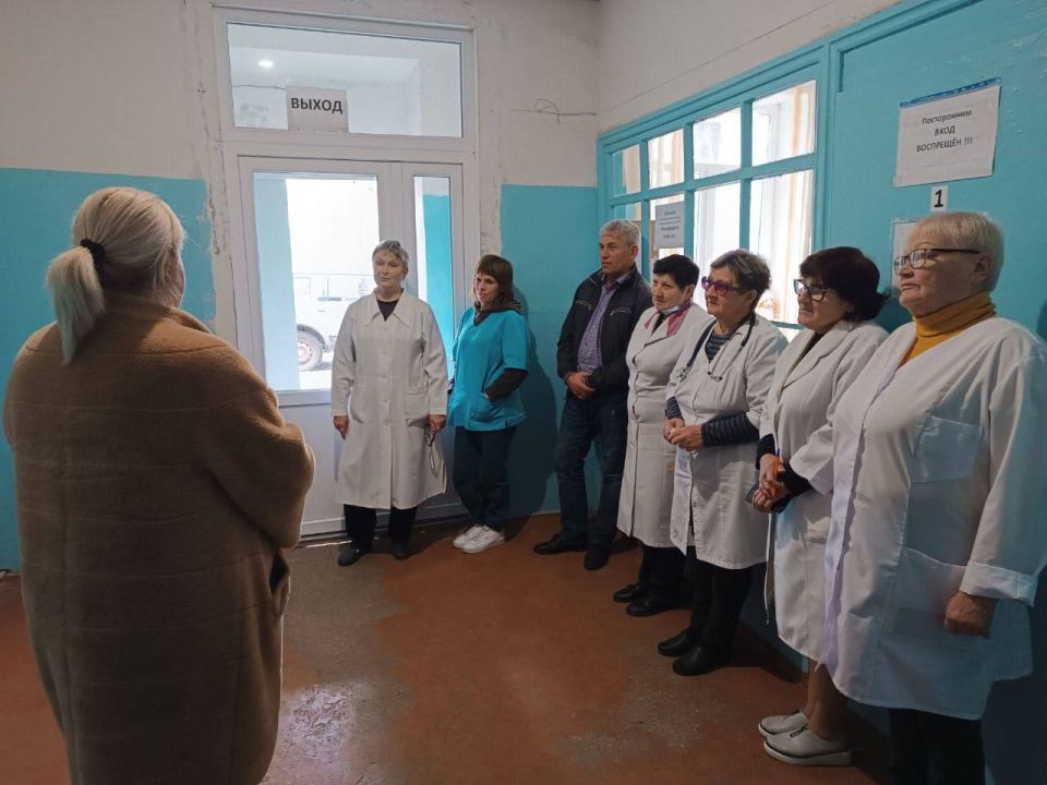 Начальник Андреевского территориального отдела провел встречу с жителями пгт Начальник Андреевского территориального отдела провел встречу с жителями пгт