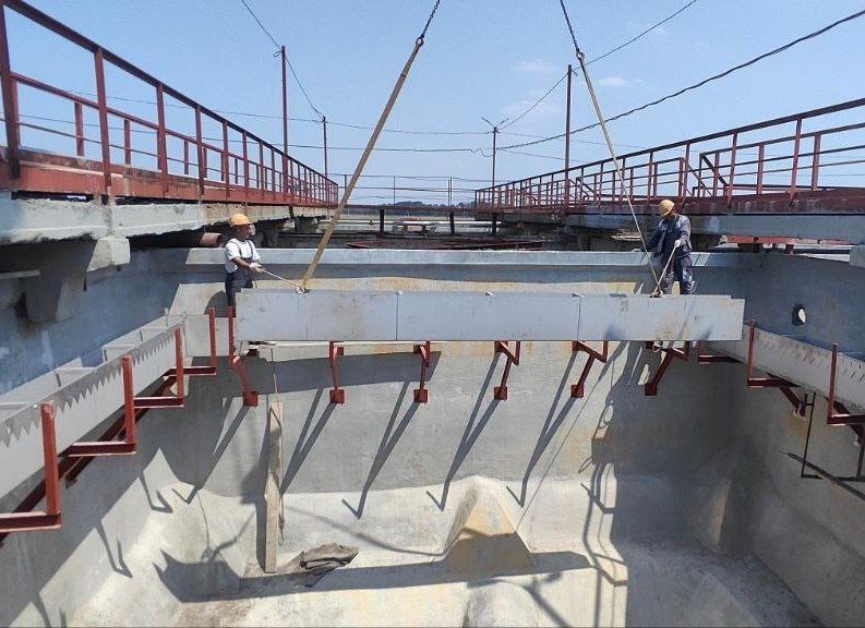 В Новоазовске продолжаются масштабные работы по ремонту очистных сооружений В Новоазовске продолжаются масштабные работы по ремонту очистных сооружений