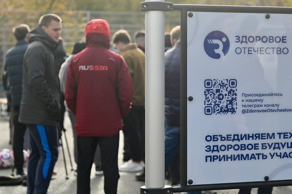 Станислав Дзасохов: Торжественное открытие уличной спортивной площадки Станислав Дзасохов: Торжественное открытие уличной спортивной площадки