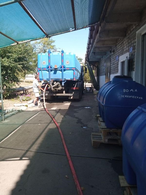 Владимирская область помогает Кировскому с подвозом воды Владимирская область помогает Кировскому с подвозом воды