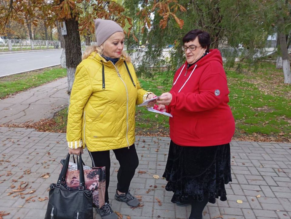 В рамках Стратегического плана основных мероприятий «Здоровый муниципалитет», направленных на улучшение общественного здоровья населения в Мангушском муниципальном округе, в рамках Недели борьбы с раком молочной железы... В рамках Стратегического плана основных мероприятий «Здоровый муниципалитет», направленных на улучшение общественного здоровья населения в Мангушском муниципальном округе, в рамках Недели борьбы с раком молочной железы...