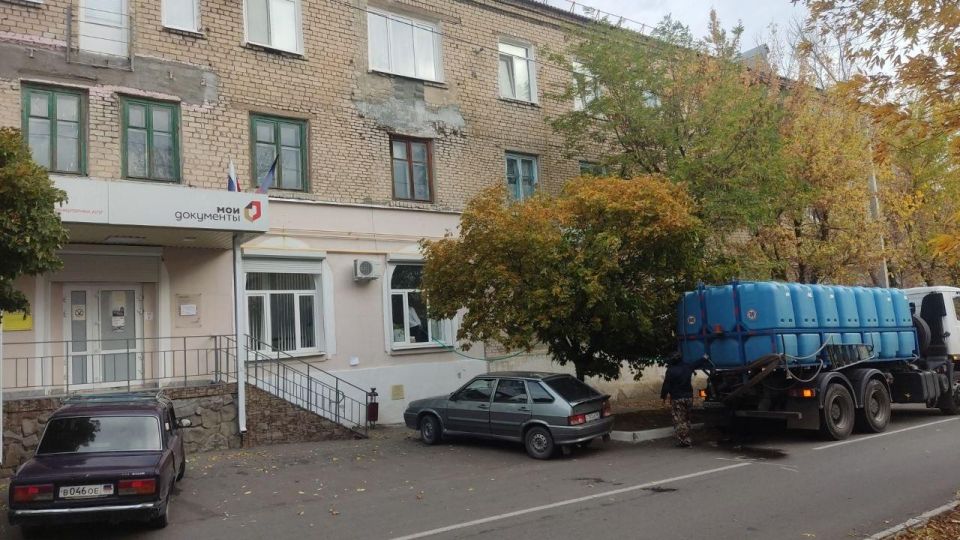 Владимирская область помогает Кировскому с подвозом воды Владимирская область помогает Кировскому с подвозом воды