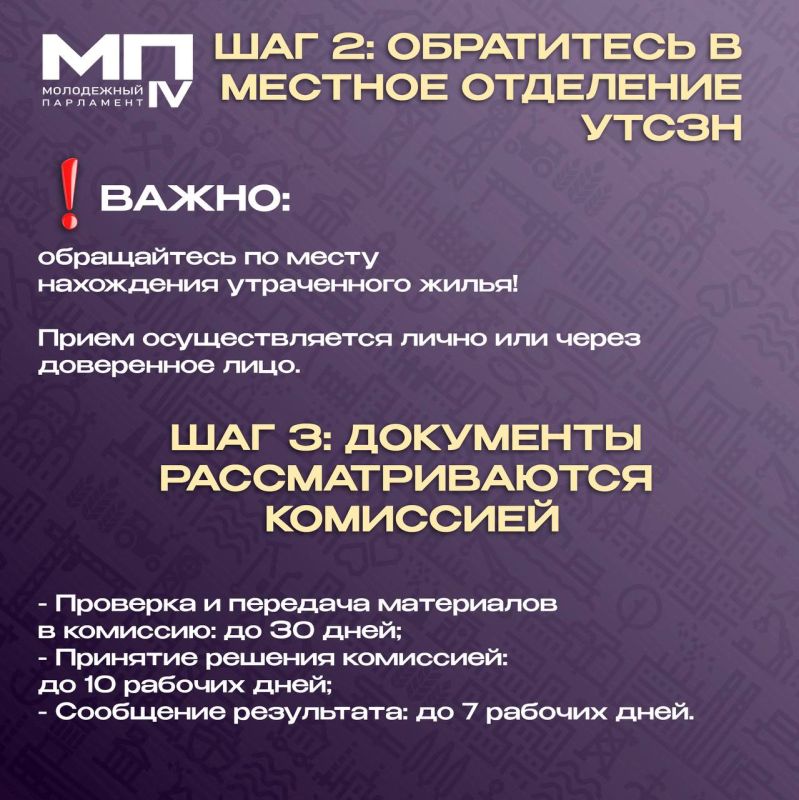 Что делать, если жилье утрачено или разрушено? Что делать, если жилье утрачено или разрушено?