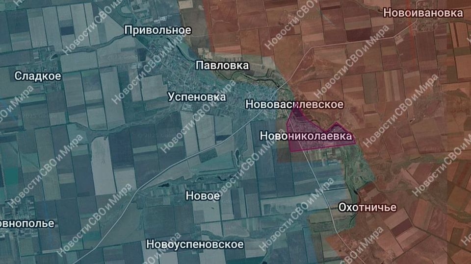 Зоны контроля и продвижение ВС РФ на участках фронта: Зоны контроля и продвижение ВС РФ на участках фронта: