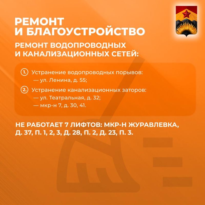 Александр Шатов: Сводка ЖКХ (ремонт и благоустройство) в Шахтерске на 20 октября Александр Шатов: Сводка ЖКХ (ремонт и благоустройство) в Шахтерске на 20 октября