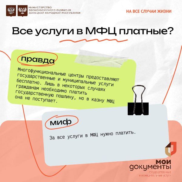 Уважаемые заявители! Рубрика: Правда или Миф? Уважаемые заявители! Рубрика: Правда или Миф?