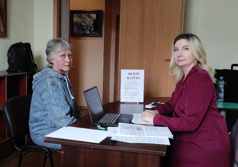Вчера в Донецке прошел приём Центра Царёва Вчера в Донецке прошел приём Центра Царёва