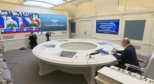 Владимир Путин провёл тренировку стратегических ядерных сил с привлечением их наземной, морской и авиационной составляющих