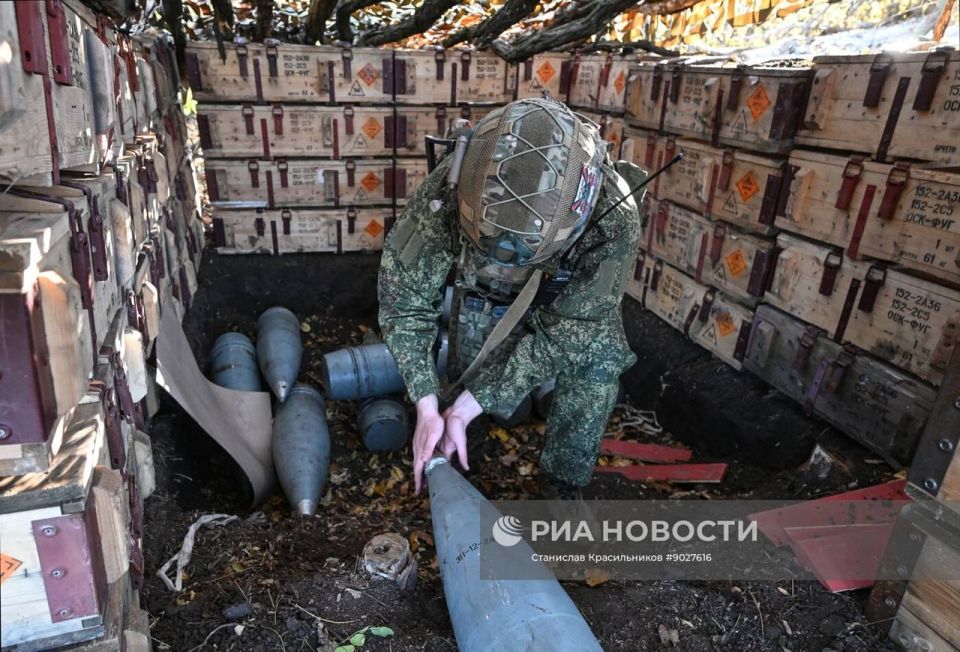 Боевая работа расчёта 203-мм самоходной пушки 2С7М «Малка» группировки войск «Центр» на Покровском (Красноармейском) направлении Боевая работа расчёта 203-мм самоходной пушки 2С7М «Малка» группировки войск «Центр» на Покровском (Красноармейском) направлении