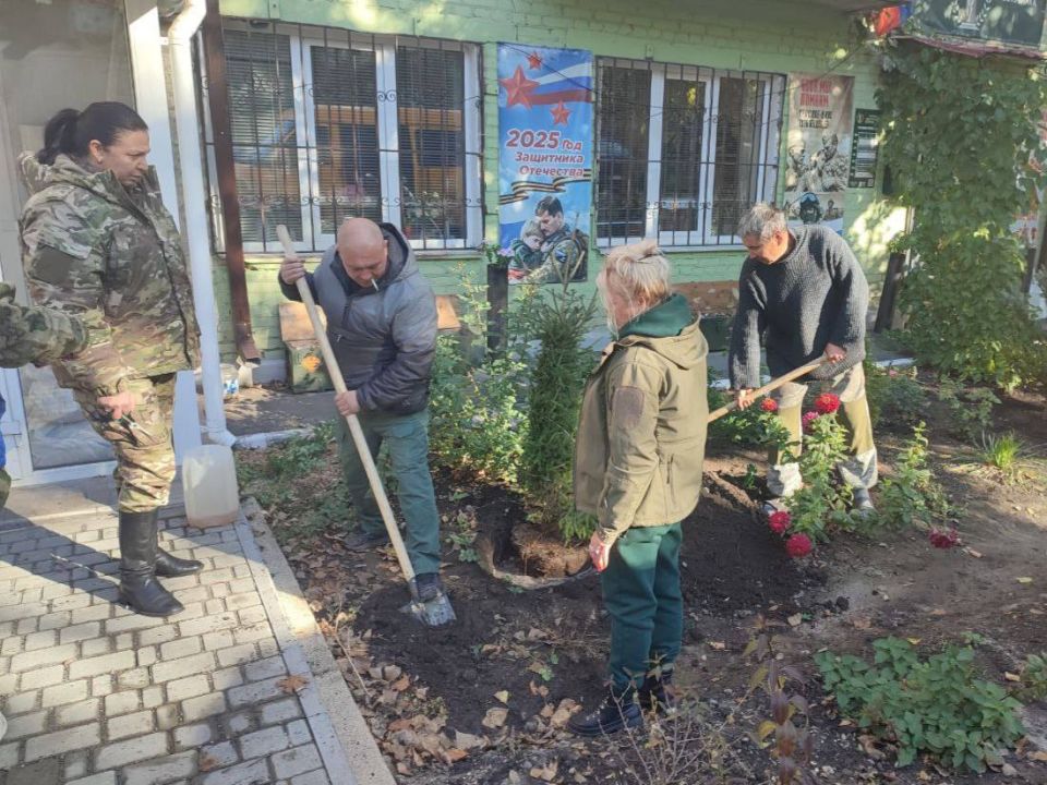 Голубые ели как знак дружбы между КСВО Донецкой Народной Республики и Красноярского края Голубые ели как знак дружбы между КСВО Донецкой Народной Республики и Красноярского края