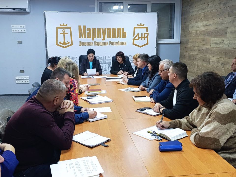 16 октября состоялось 3-е очередное заседание Общественного совета муниципального образования городской округ Мариуполь