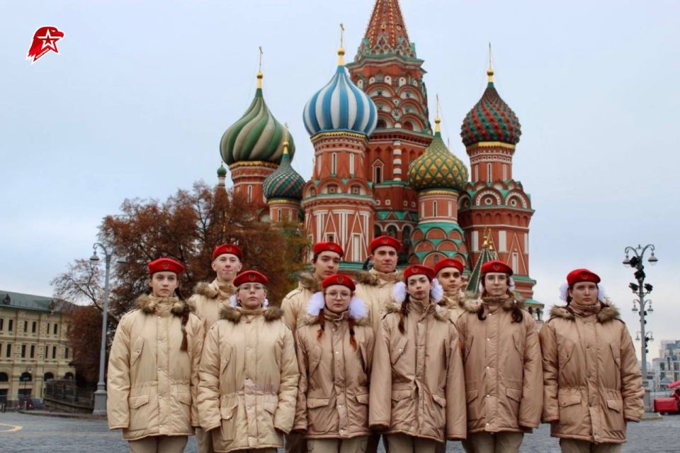 Юнармейцы Донецкой Народной Республики в Москве! Юнармейцы Донецкой Народной Республики в Москве!
