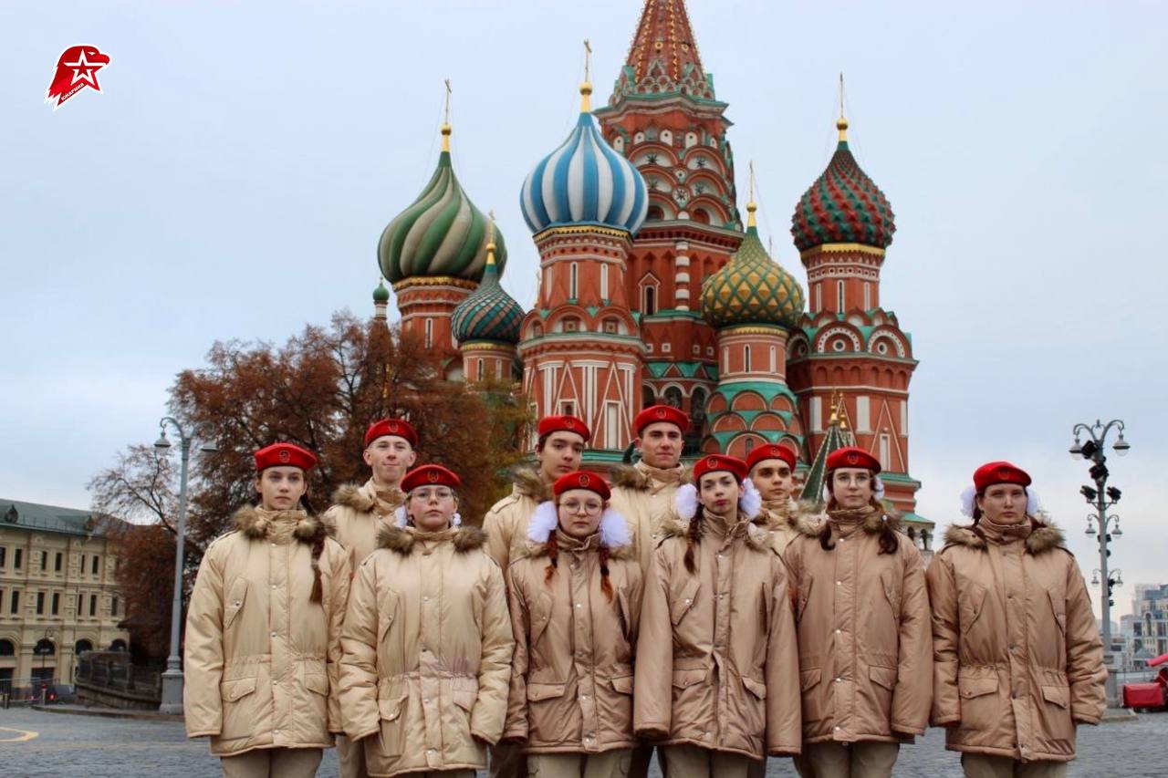 Юнармейцы Донецкой Народной Республики в Москве! Юнармейцы Донецкой Народной Республики в Москве!