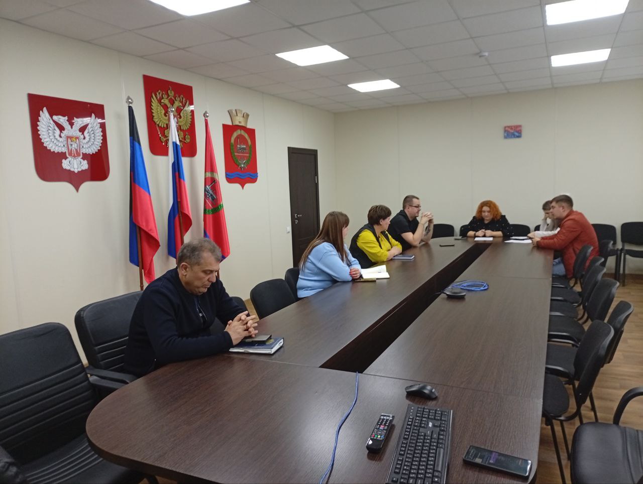 В Волновахе состоялись публичные слушания в заочном формате (видеоконференцсвязь) В Волновахе состоялись публичные слушания в заочном формате (видеоконференцсвязь)