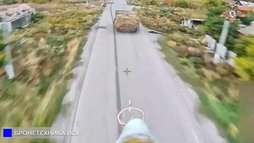 33 мсп уничтожает БТР и квадроцикл ВСУ в районе Софиевки