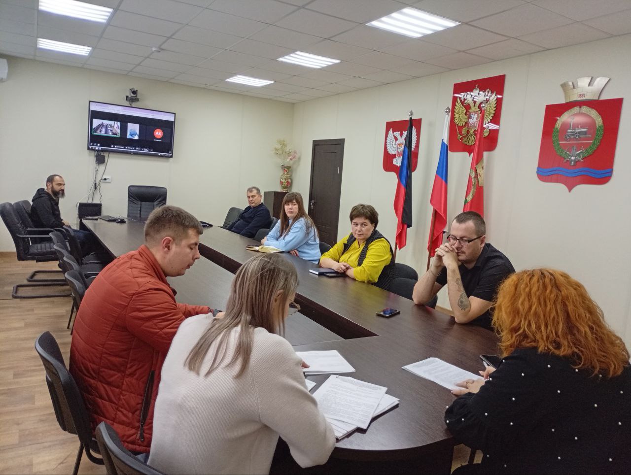В Волновахе состоялись публичные слушания в заочном формате (видеоконференцсвязь)