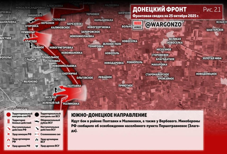 WarGonzo: ��������� ������ �� ���� 25.10.25