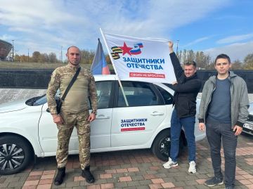 Ветераны-защитники Донбасса приняли участие в автопробеге