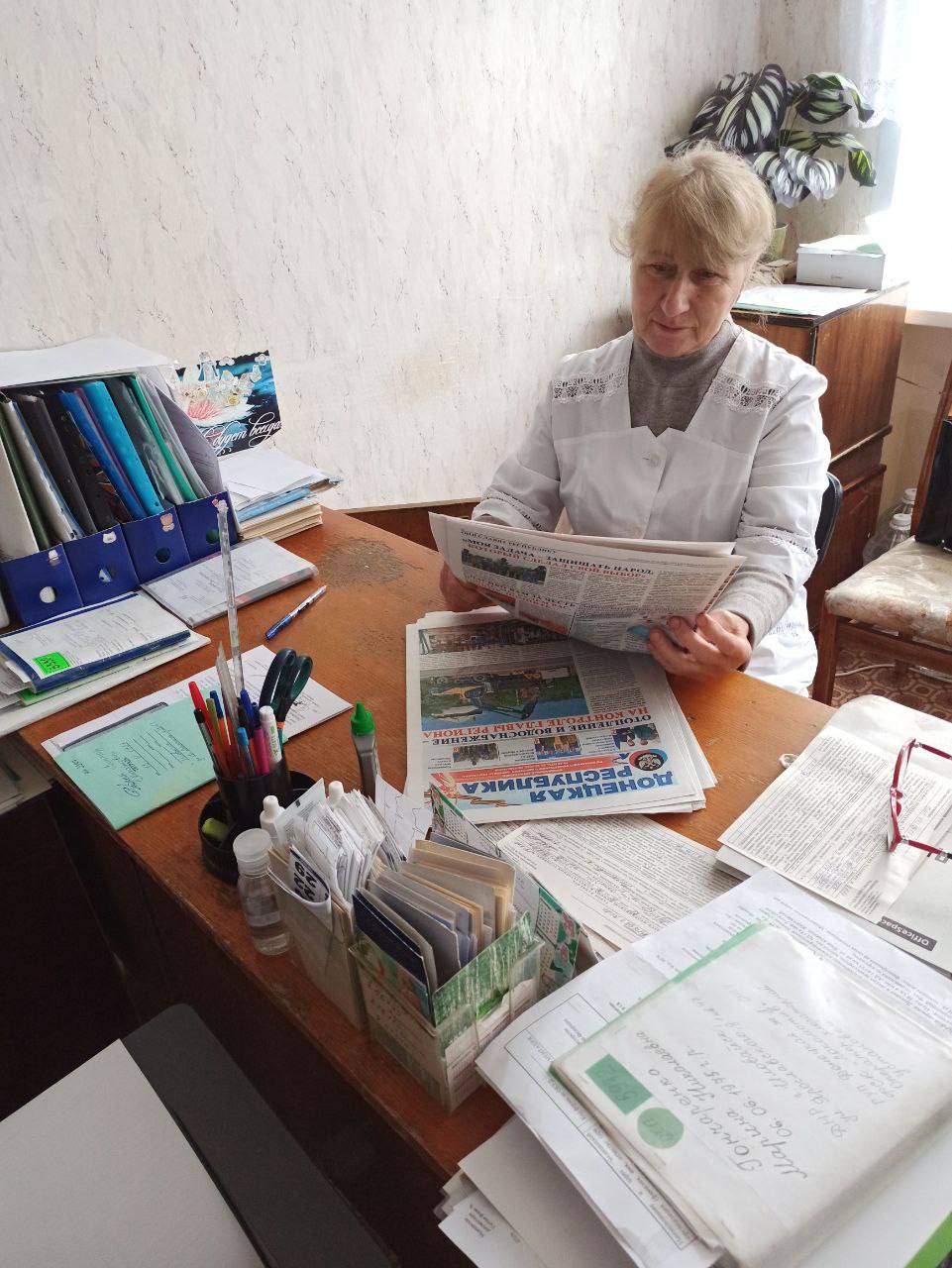 Секретарь первичного отделения «Единой России» Елена Анатольевна Лисовина провела информационную встречу с коллективом городской больницы Секретарь первичного отделения «Единой России» Елена Анатольевна Лисовина провела информационную встречу с коллективом городской больницы