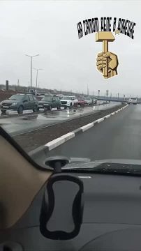 Сегодня большая очередь на АПП Куйбышево (Мариновка)