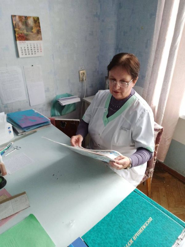 Секретарь первичного отделения «Единой России» Елена Анатольевна Лисовина провела информационную встречу с коллективом городской больницы Секретарь первичного отделения «Единой России» Елена Анатольевна Лисовина провела информационную встречу с коллективом городской больницы