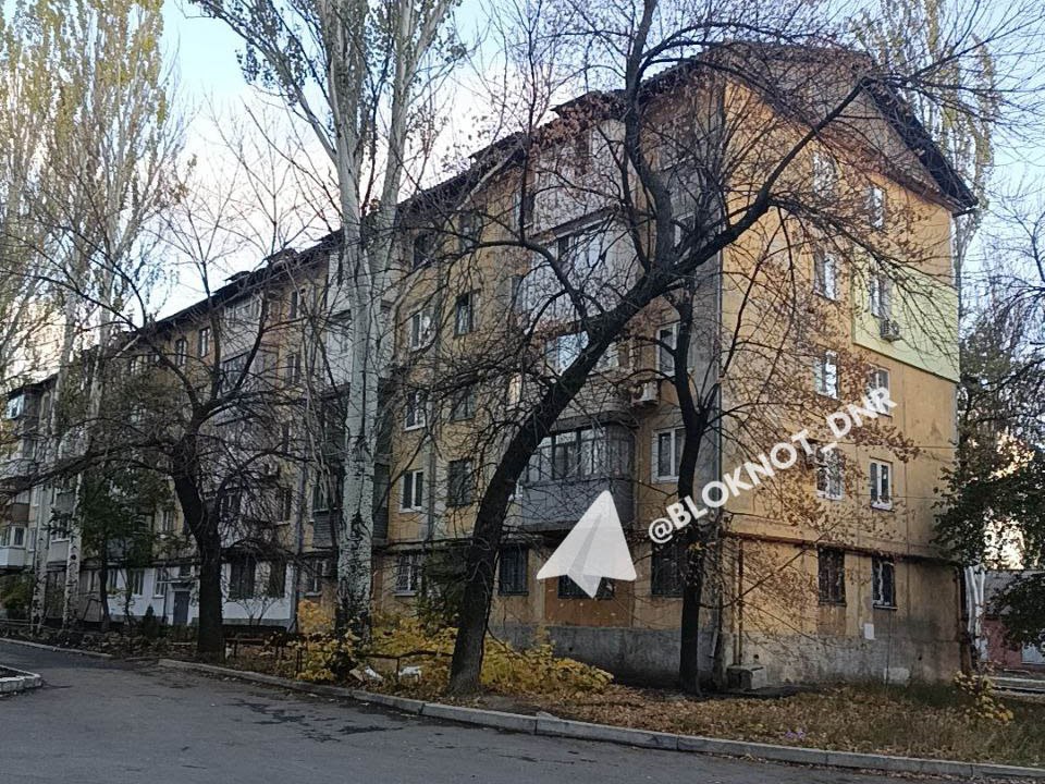 Часть дома по улице Овнатаняна, 28 в Донецке много лет не отапливается, ЖЭК не реагирует