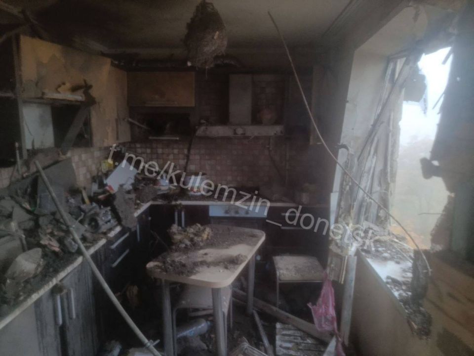 Два человека погибли и один ранен после ночного удара по Донецку Два человека погибли и один ранен после ночного удара по Донецку