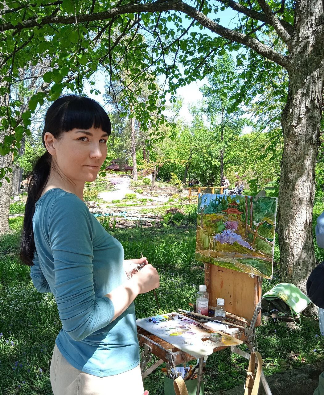 Художник из Донецка приняла участие в выставке «Кавказ: притяжение будущего. К 80-летию Победы» Художник из Донецка приняла участие в выставке «Кавказ: притяжение будущего. К 80-летию Победы»