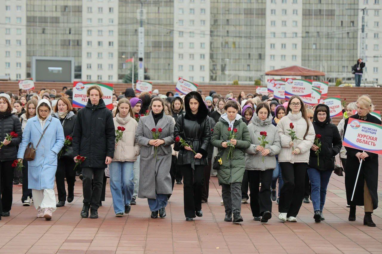 Исторический момент: школьники Донецкой Народной Республики на Олимпиаде Союзного государства в Витебске! Исторический момент: школьники Донецкой Народной Республики на Олимпиаде Союзного государства в Витебске!
