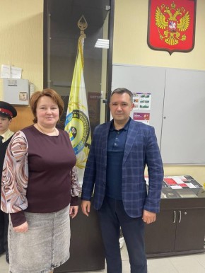 Заместитель Председателя Народного Совета ДНР Николай Сытов провел встречу с трудовым коллективом РБОУ «Школа №4 – Кадетский корпус им. А.В. Захарченко»