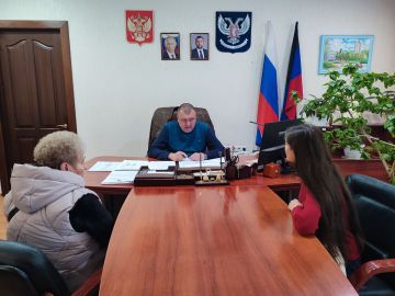 Сегодня, 27 октября 2025 года, в Управе Кировского внутригородского района Администрации городского округа Донецк ДНР провел личный прием граждан