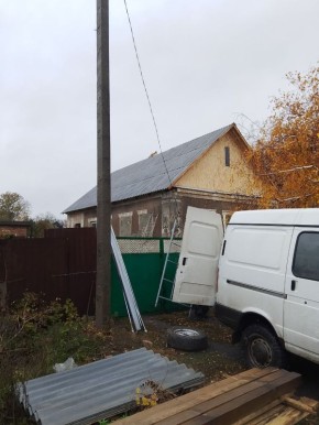 АВДЕЕВКА. На улице Пушкина, завершены восстановительные работы жилого дома, пострадавшего в ходе боевых действий