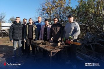 Дела добрые: и дров нарубить, и по душам поговорить