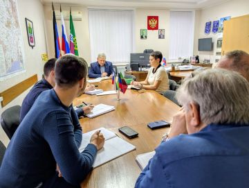 Глава муниципального образования Старобешевский муниципальный округ Николай Михайлов провел оперативное совещание по текущим вопросам