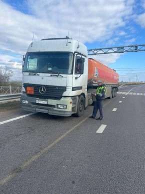 Ространснадзором проведено мероприятие по контролю в области перевозок опасных грузов автомобильным транспортом по территории ДНР