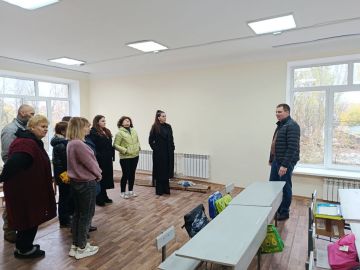 Сегодня, врип Главы муниципального образования Тельмановский муниципальный округ Донецкой Народной Республики, провел встречу с представителями трудового коллектива, где рассмотрели такие вопросы: