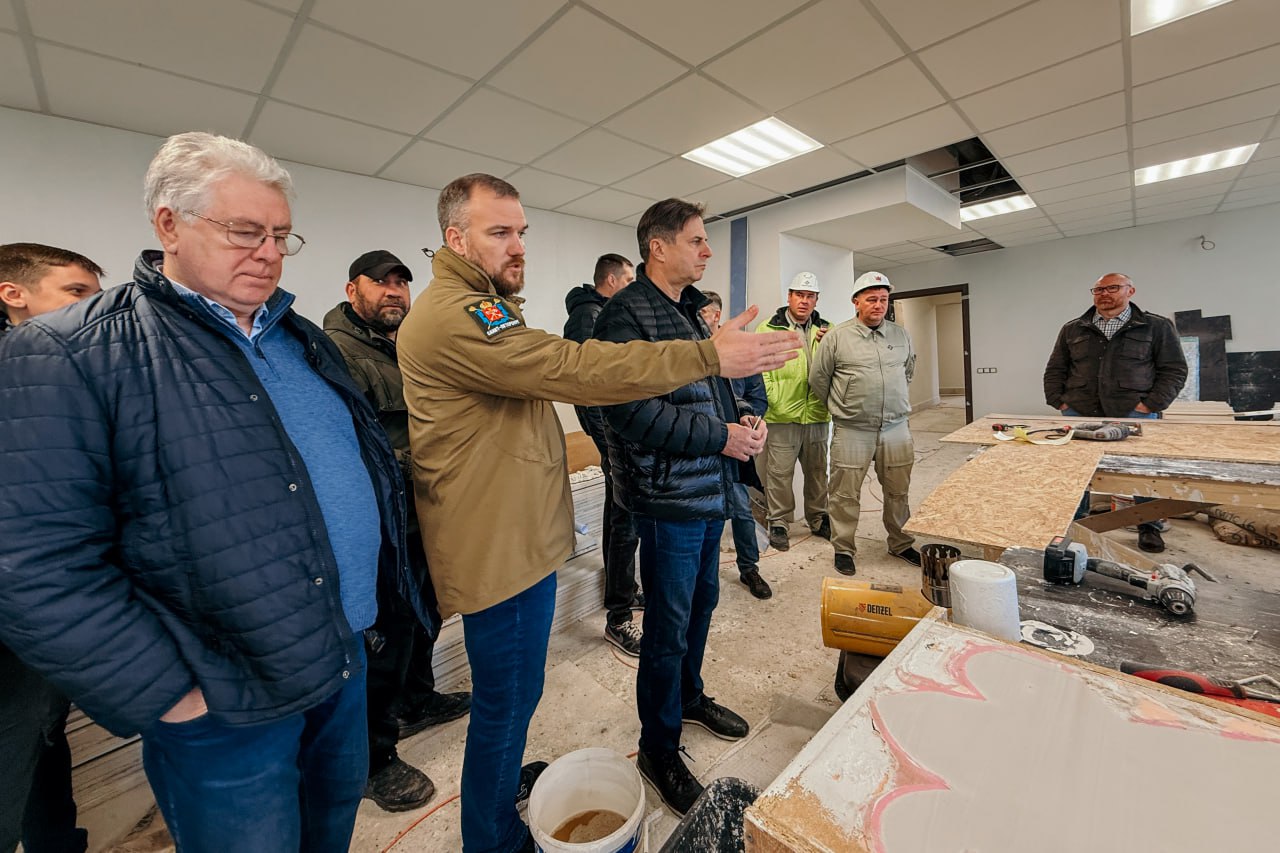 Русский драмтеатр Мариуполя — на финальной стадии восстановления Русский драмтеатр Мариуполя — на финальной стадии восстановления